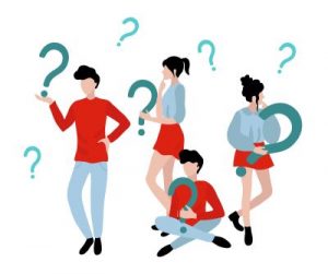 Personnes qui se posent des questions sur l'utilité d'aller voir un conseiller conjugal et familial.